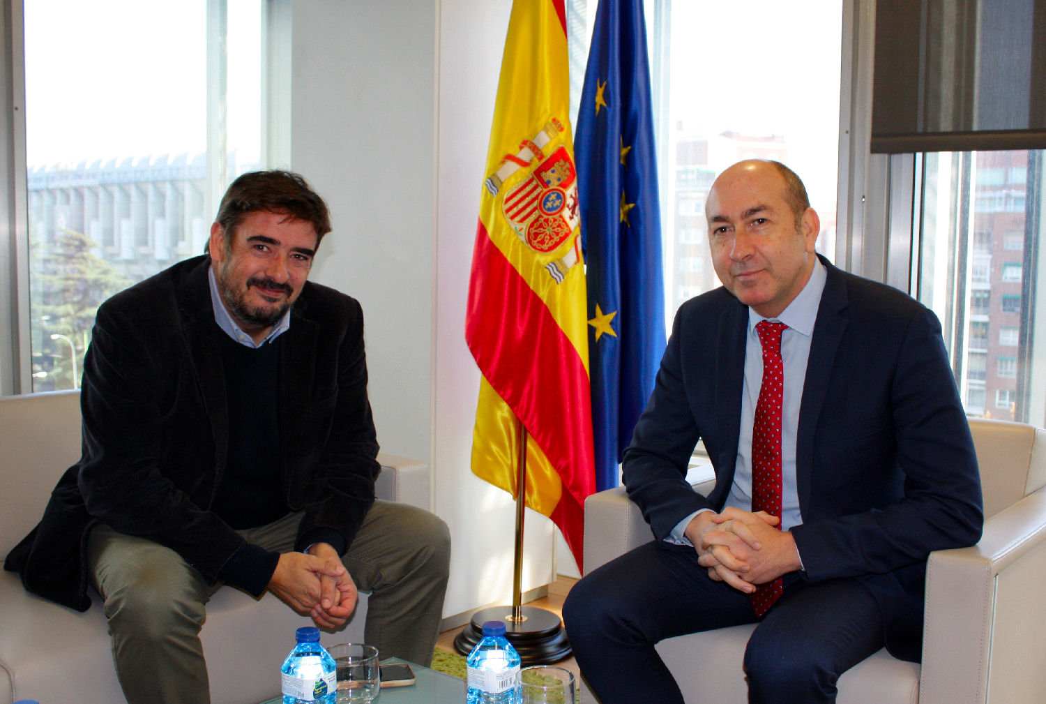 Soler se reúne con el alcalde de Marchamalo