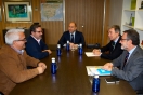 Soler se reúne con el alcalde de Pedro Muñoz