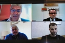 Lucrecio Fernandez se reúne con el alcalde de Vinaròs por videoconferencia