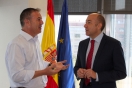 Reunión Alejandro Soler con el alcalde Guarromán