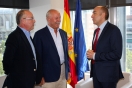 Alejandro Soler recibe al alcalde de Reinosa