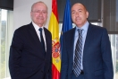 Soler se reúne con el alcalde de Málaga