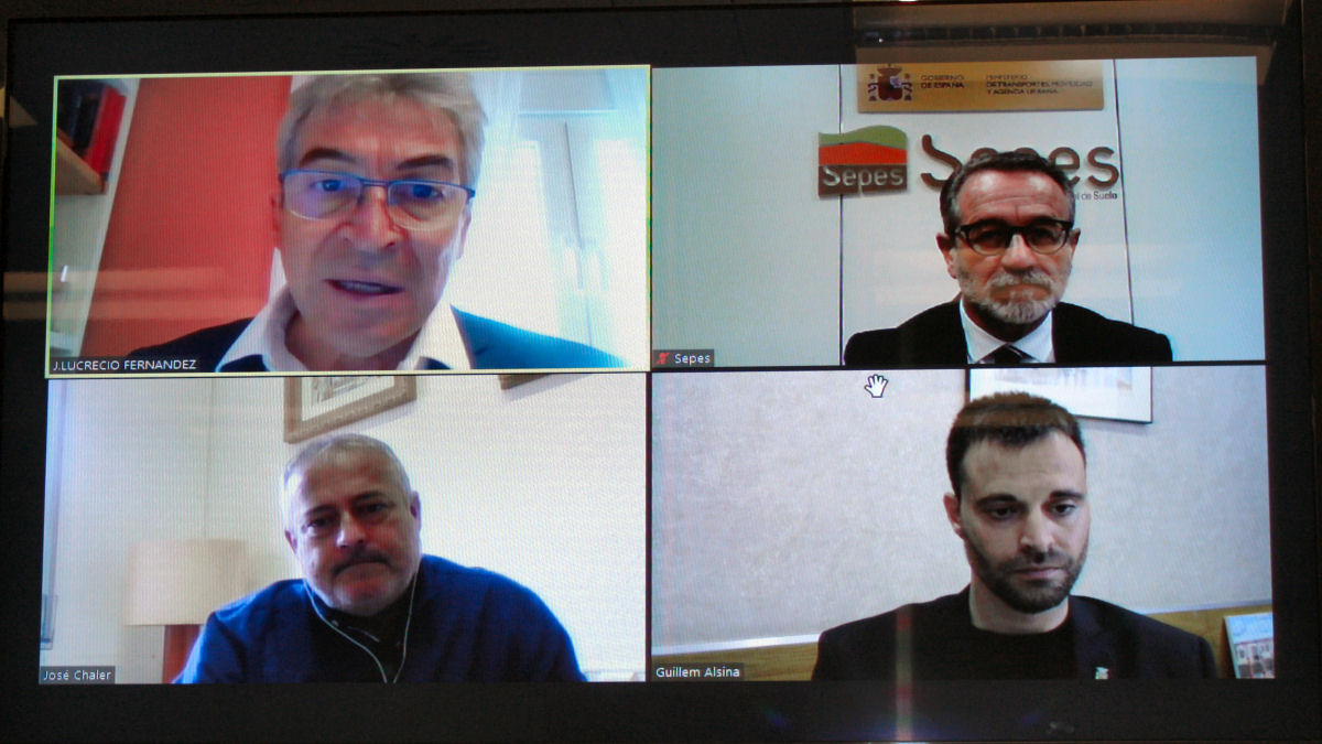 Fernandez se reúne con el alcalde de Vinaròs por videoconferencia